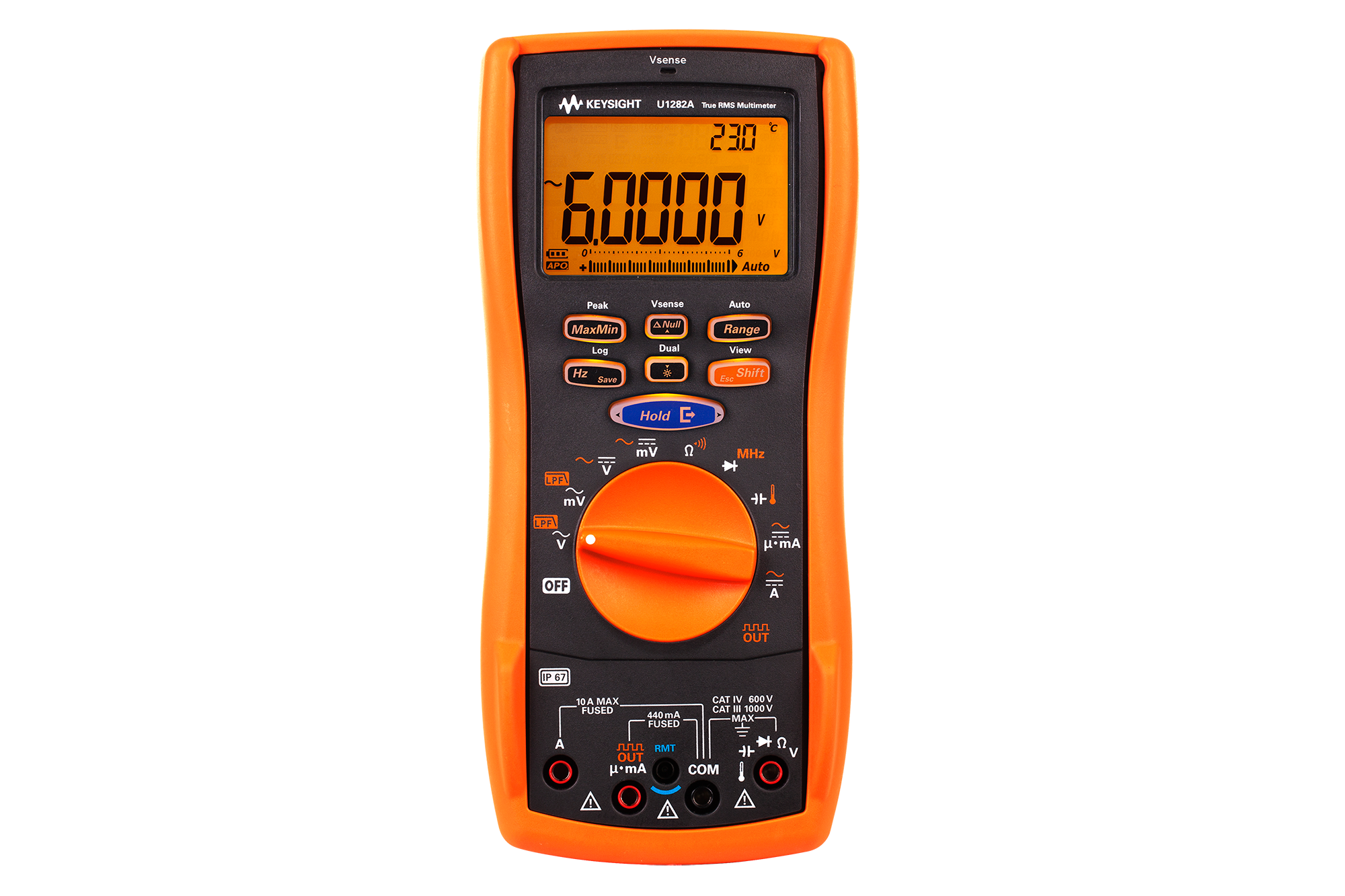 Technical Support U1282A Handheld Digital Multimeter, 4½ Digit, IP67