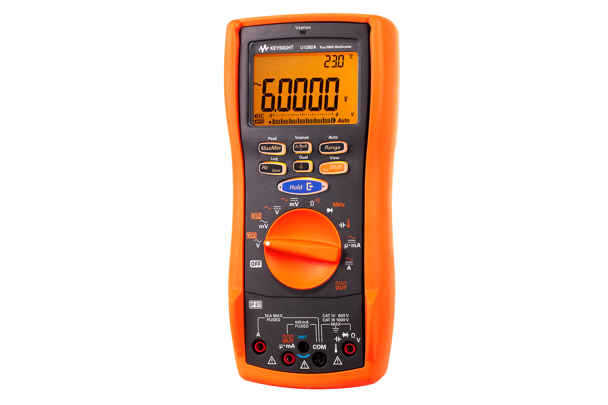 U1282A Handheld Digital Multimeter, 4½ Digit, IP67 | Keysight