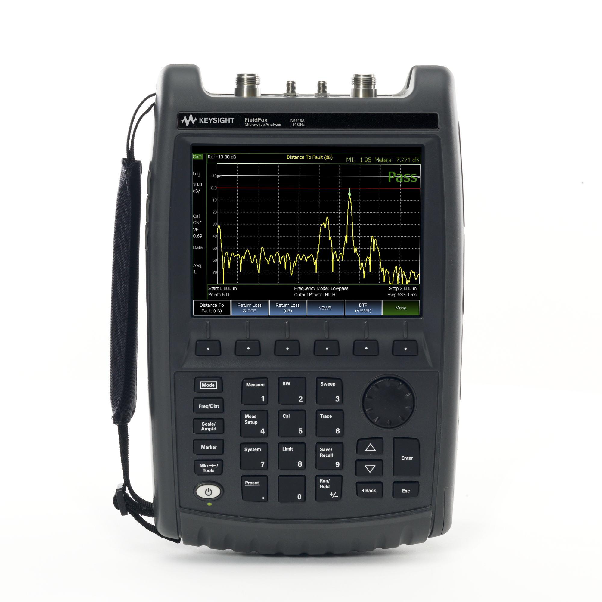 N9916A FieldFox Handheld Microwave Analyzer, 14 GHz | Keysight