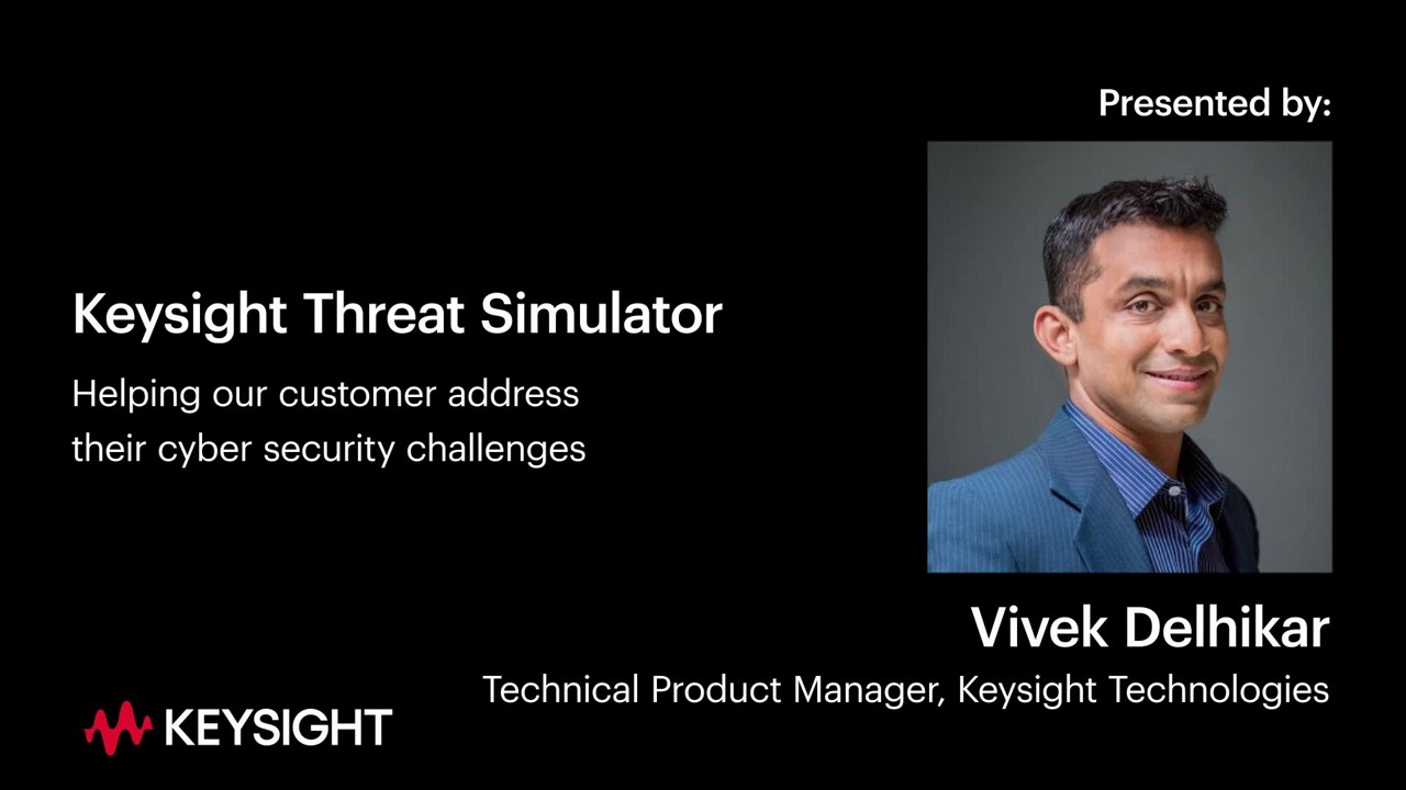 Lesson 9 - Keysight Threat Simulator