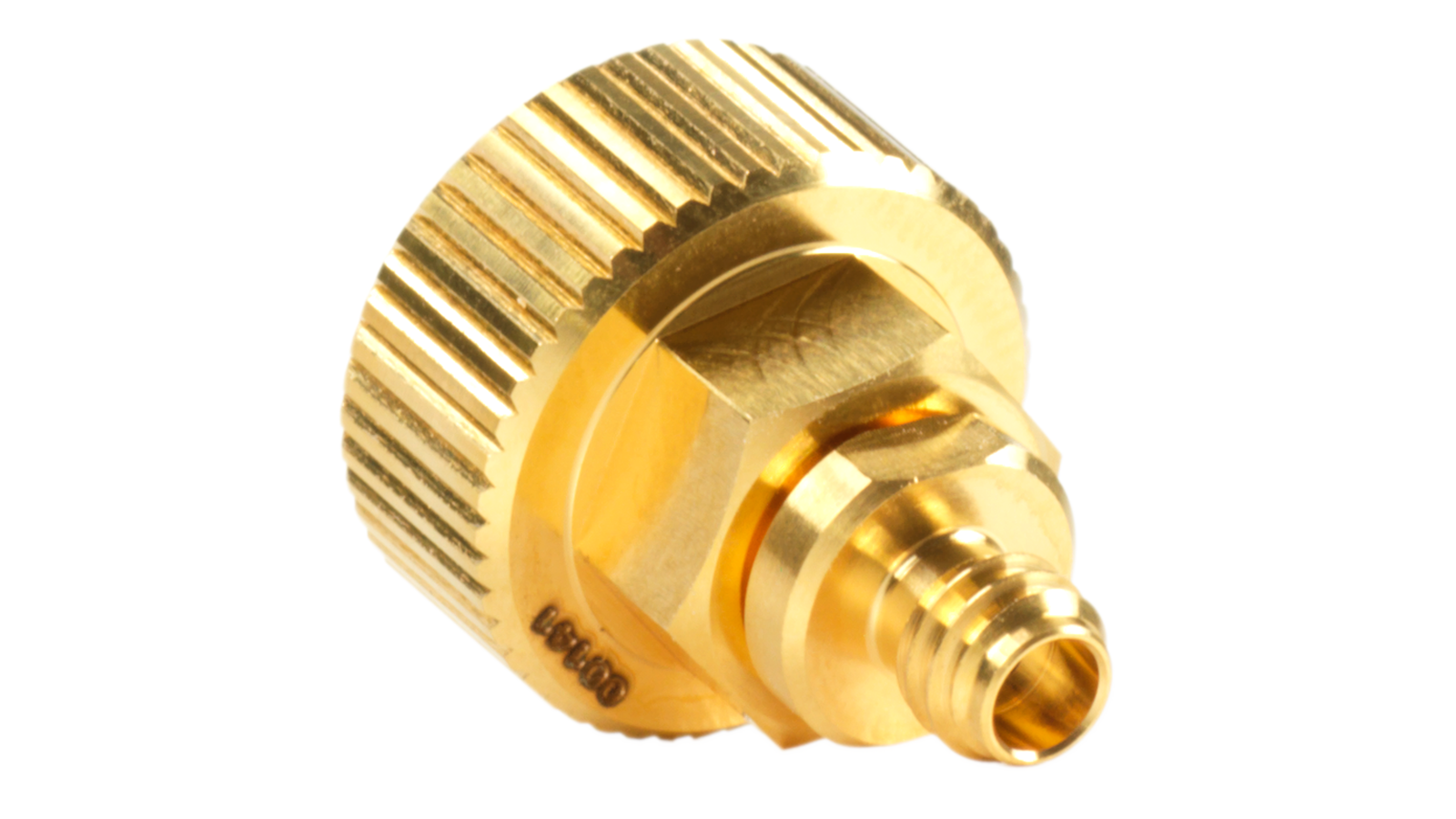 Y1900B precision 1.0 millimeter coax-to-ruggedized-coax adapter