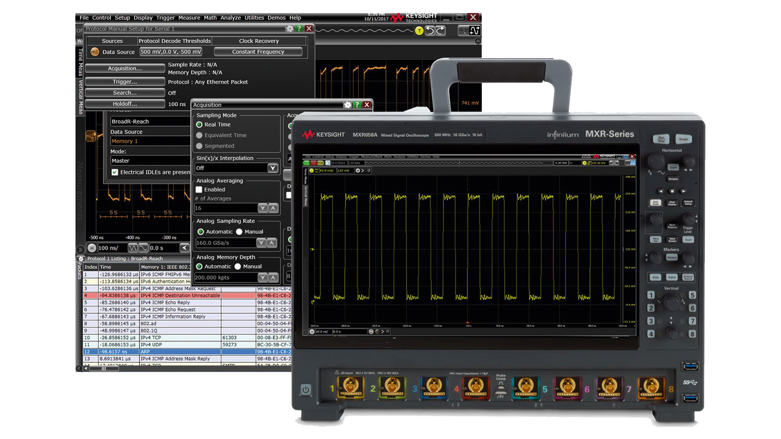 AE6980T Optical Automotive Ethernet Tx Compliance Test Software