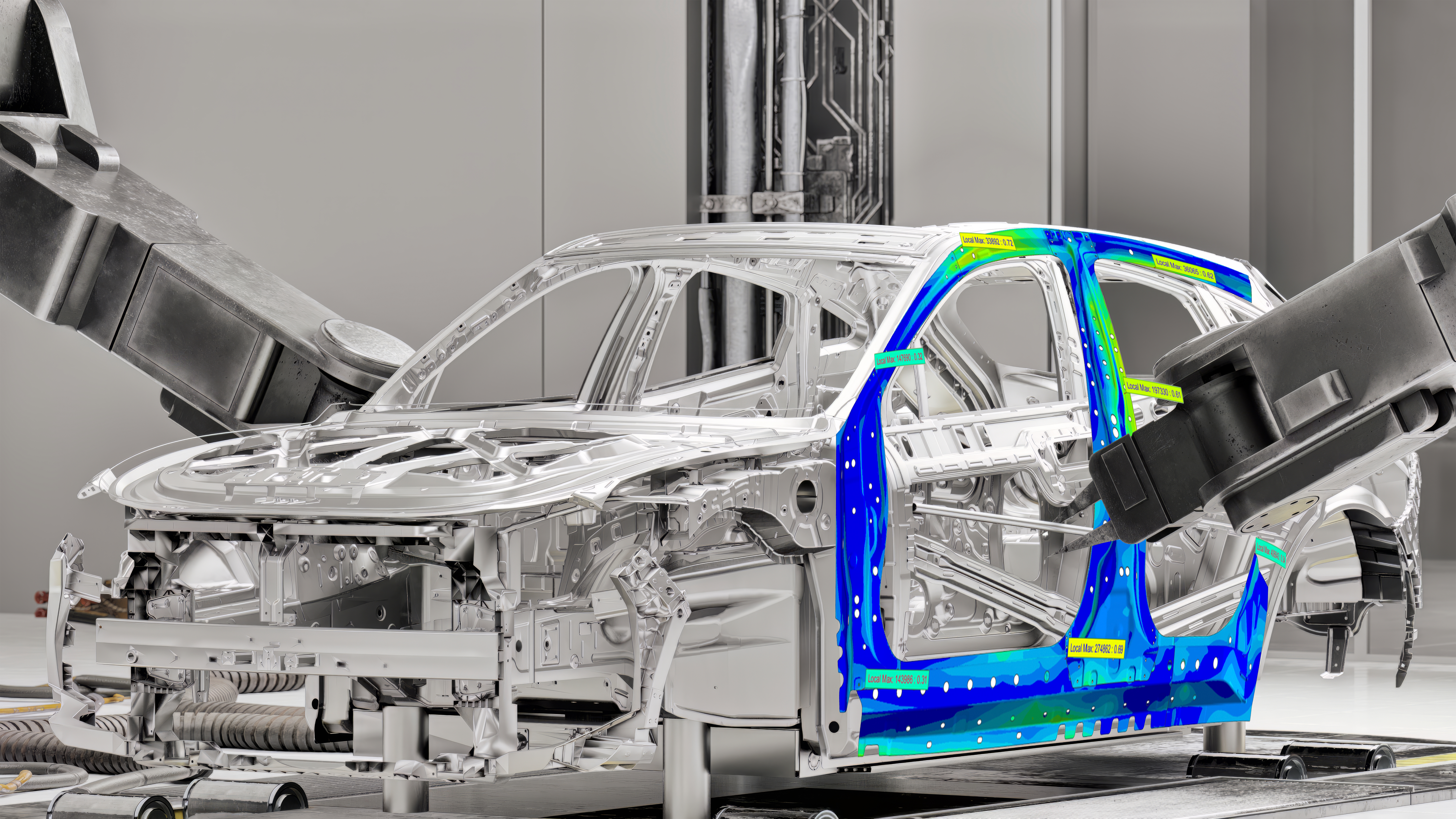 An automotive manufacturing environment
