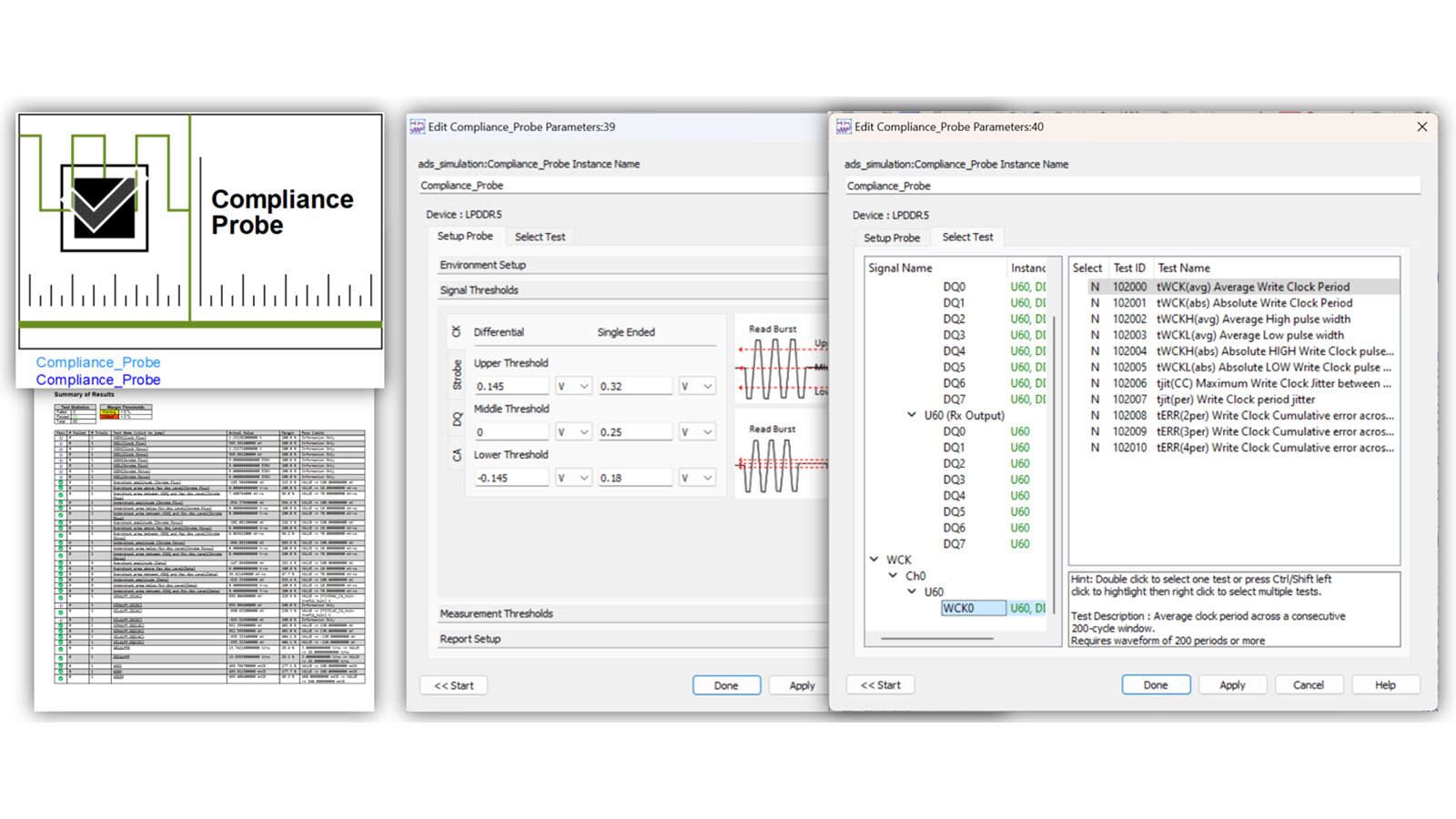 W3550E PathWave LPDDR5 Infiniium Compliance SimLite | Keysight