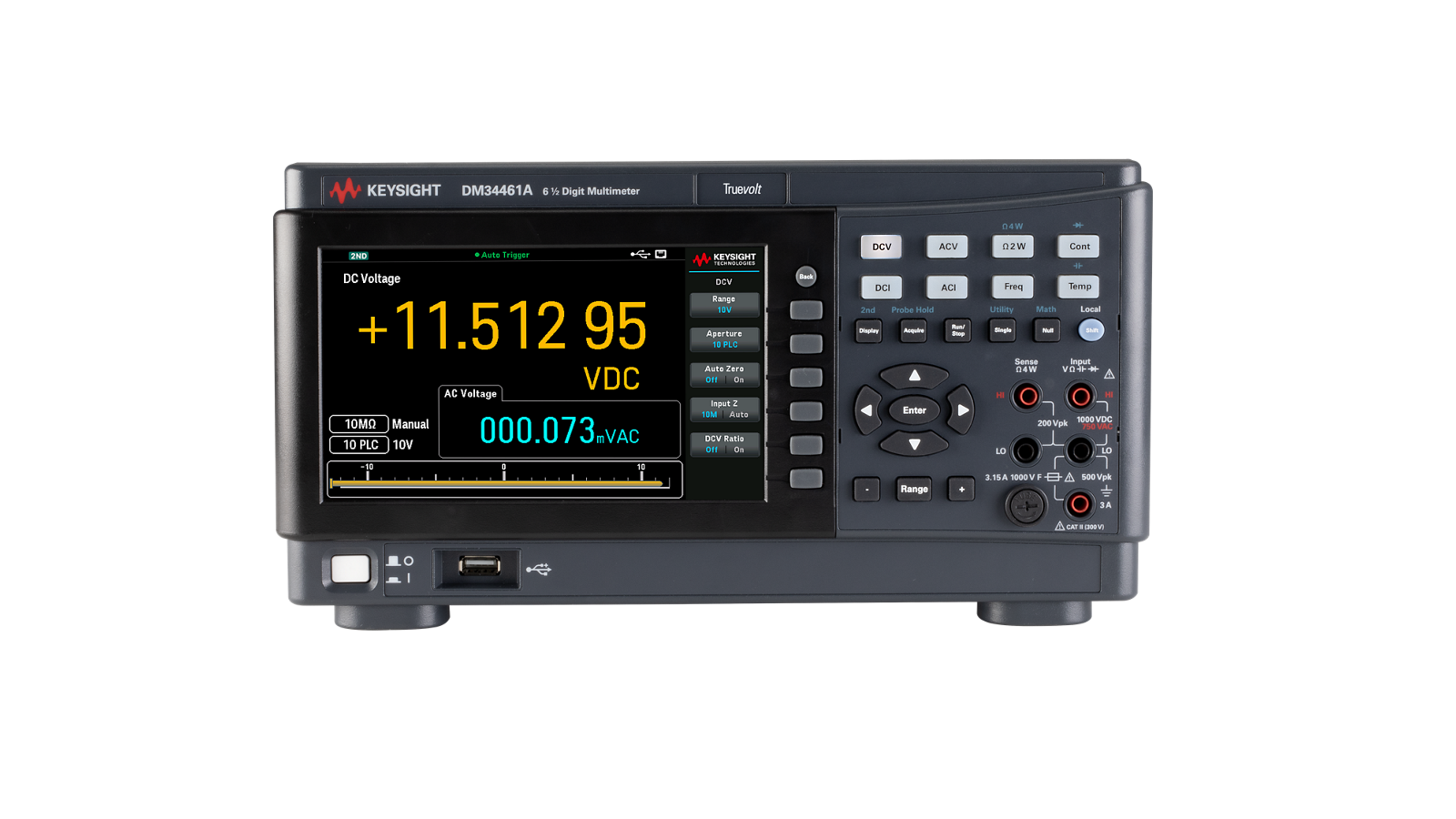 DM34461A 6.5-Digit Dual-Display Digital Multimeters | Keysight