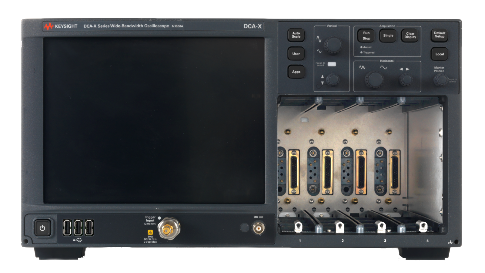 Image of  DCA-X Wide-Bandwidth Oscilloscope Mainframe
