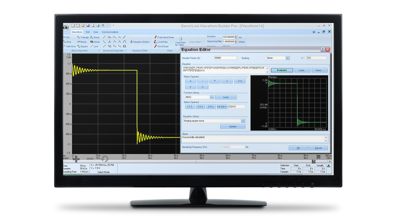 33503B BenchLink Waveform Builder Proソフトウェア