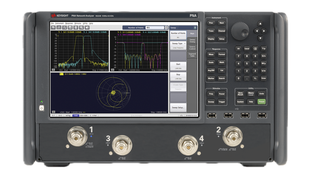 Image of XN7-class Vector Network Analyzer