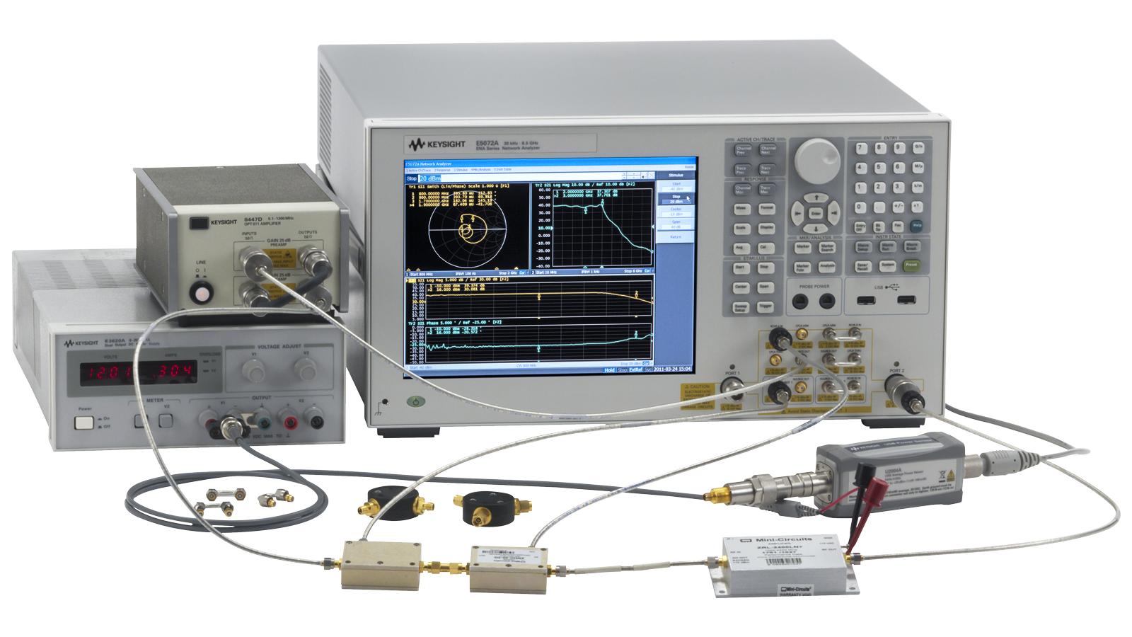 E5072A ENA Vector Network Analyzer Keysight