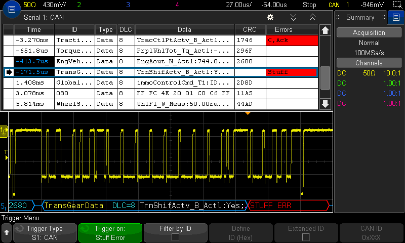 DSOX3054AUT InfiniiVision Automotive "Better" Application Bundle