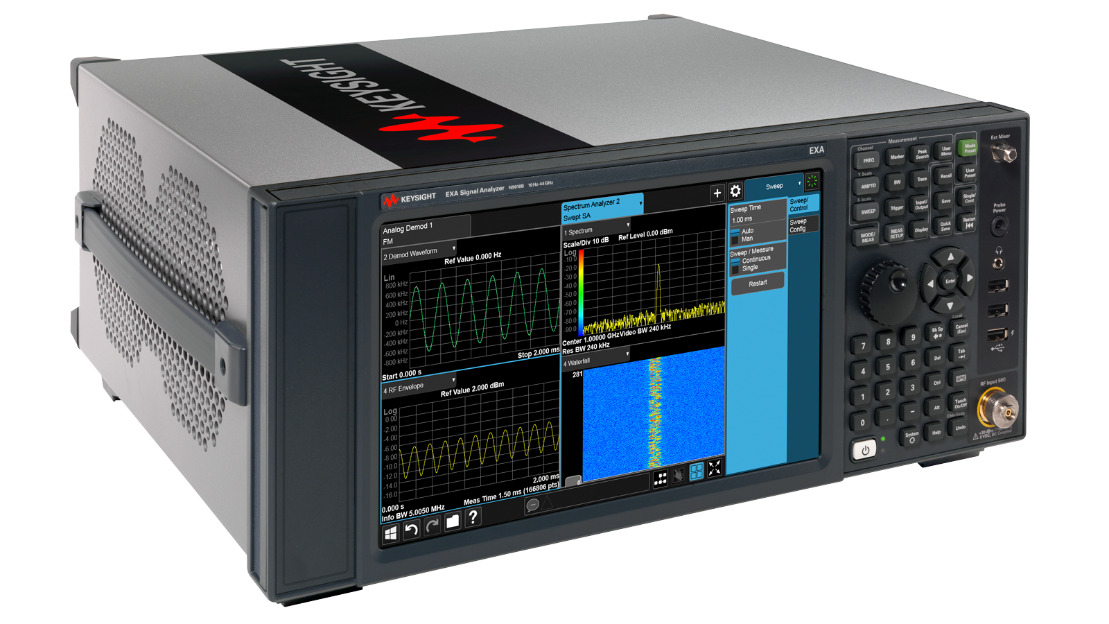 N9010B EXA Signal Analyzer, 10 Hz to 44 GHz