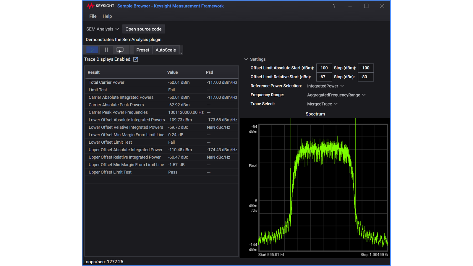 KS9801SP1B PathWave Measurements PowerSuite Analysis Pack SEM