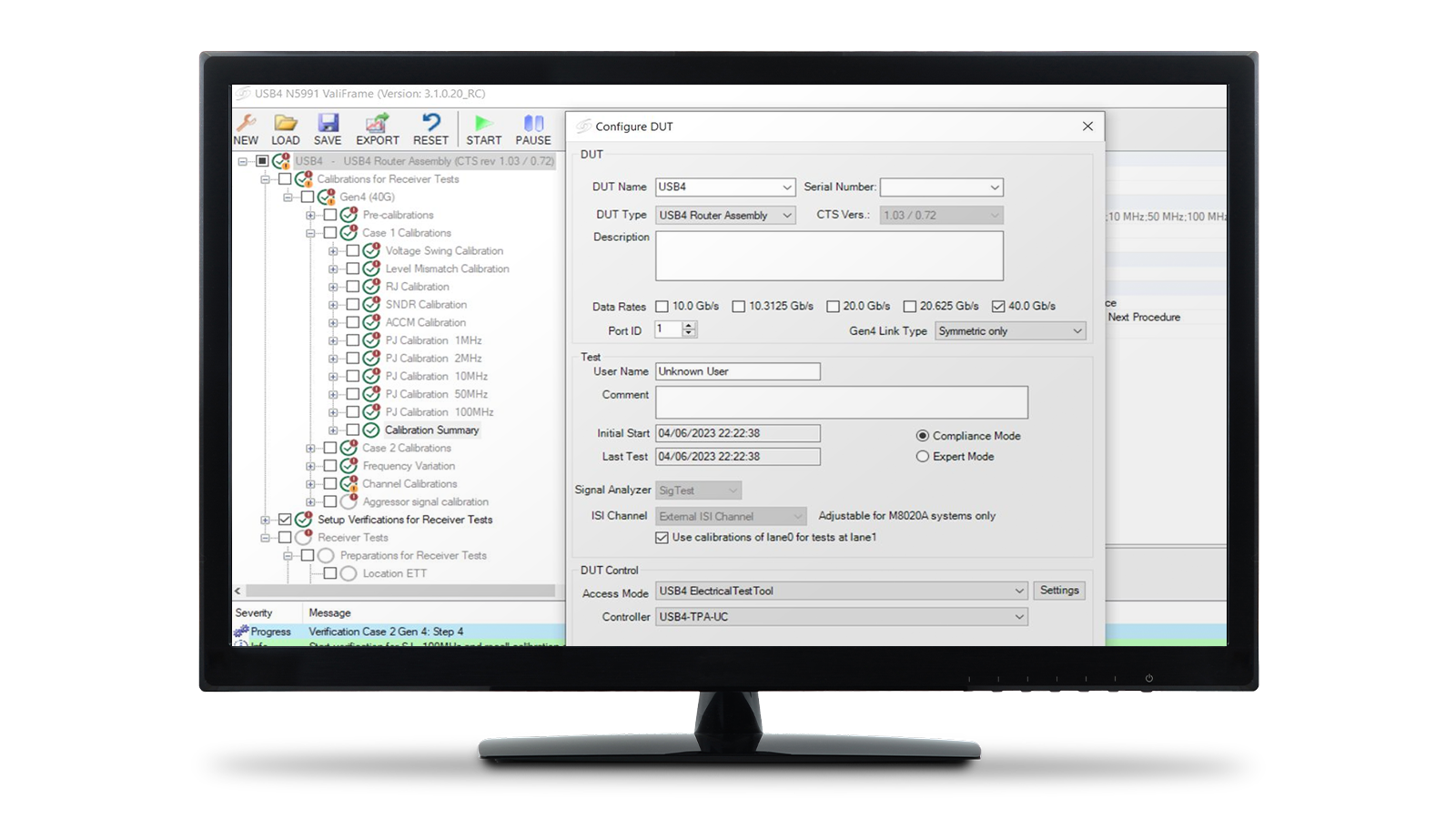 N5991U42A USB4 Version 2.0 Receiver Compliance Test Software Keysight