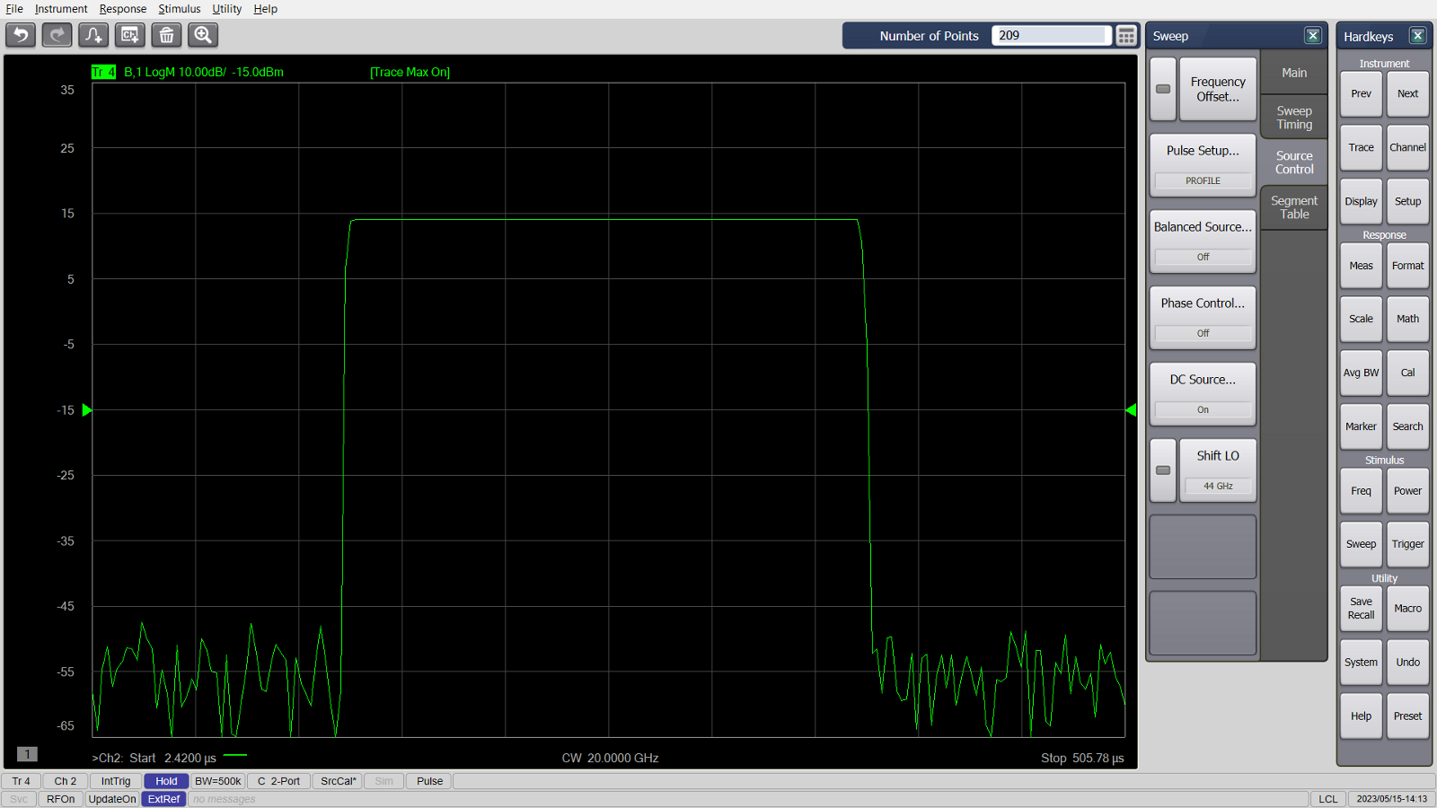 Technical Support S960240B Basic PulsedRF Measurements Lite for