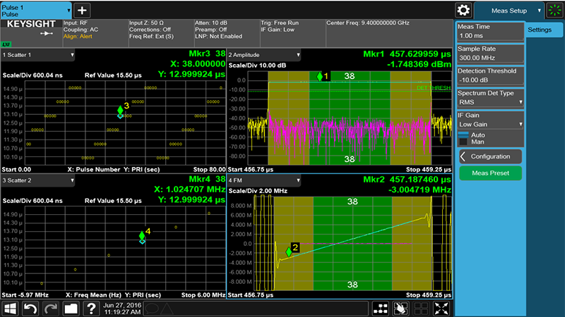 N9067EM0E Pulse Analysis Measurement Application