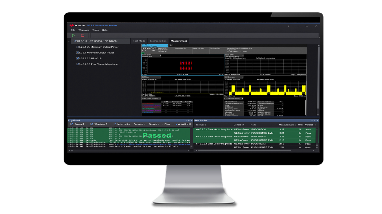 Image of  RF Automation Test Software