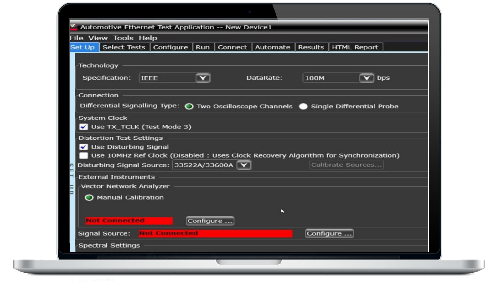 Image of  Automotive Ethernet Tx Test Software 10 Mbps to 5 Gbps