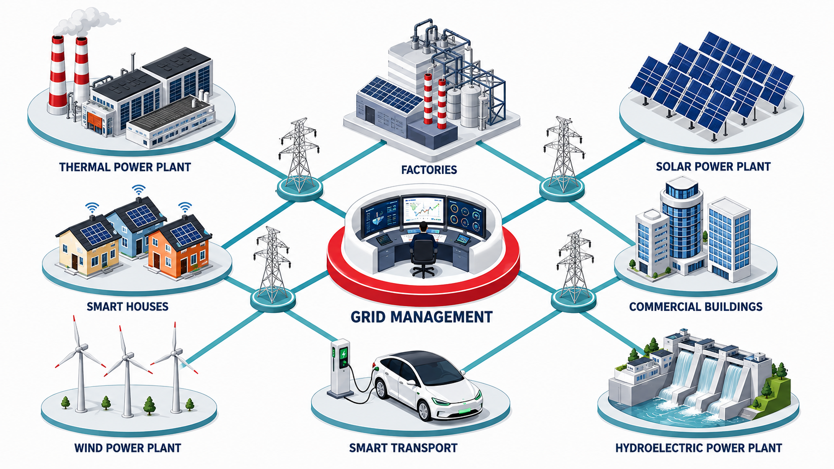 The modern grid infrastructure