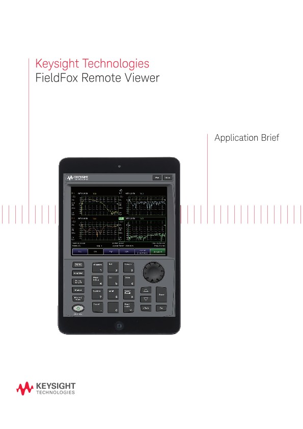 Keysight Technologies FieldFox Remote Viewer