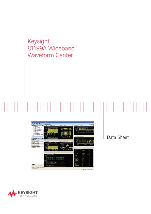 Keysight 81199A Wideband Waveform Center
