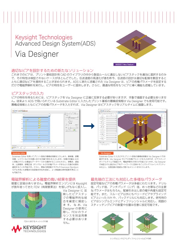 Advanced Design System(ADS) Via Designer