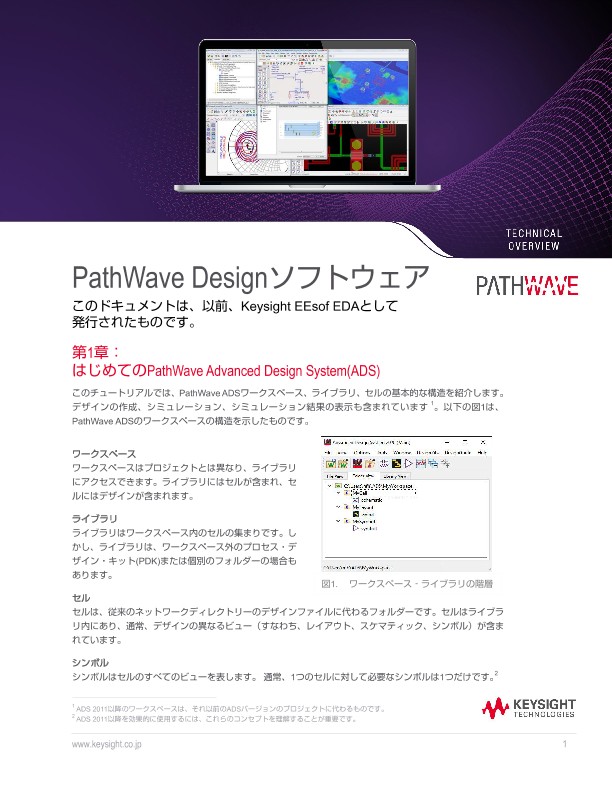 PathWave Designソフトウェア