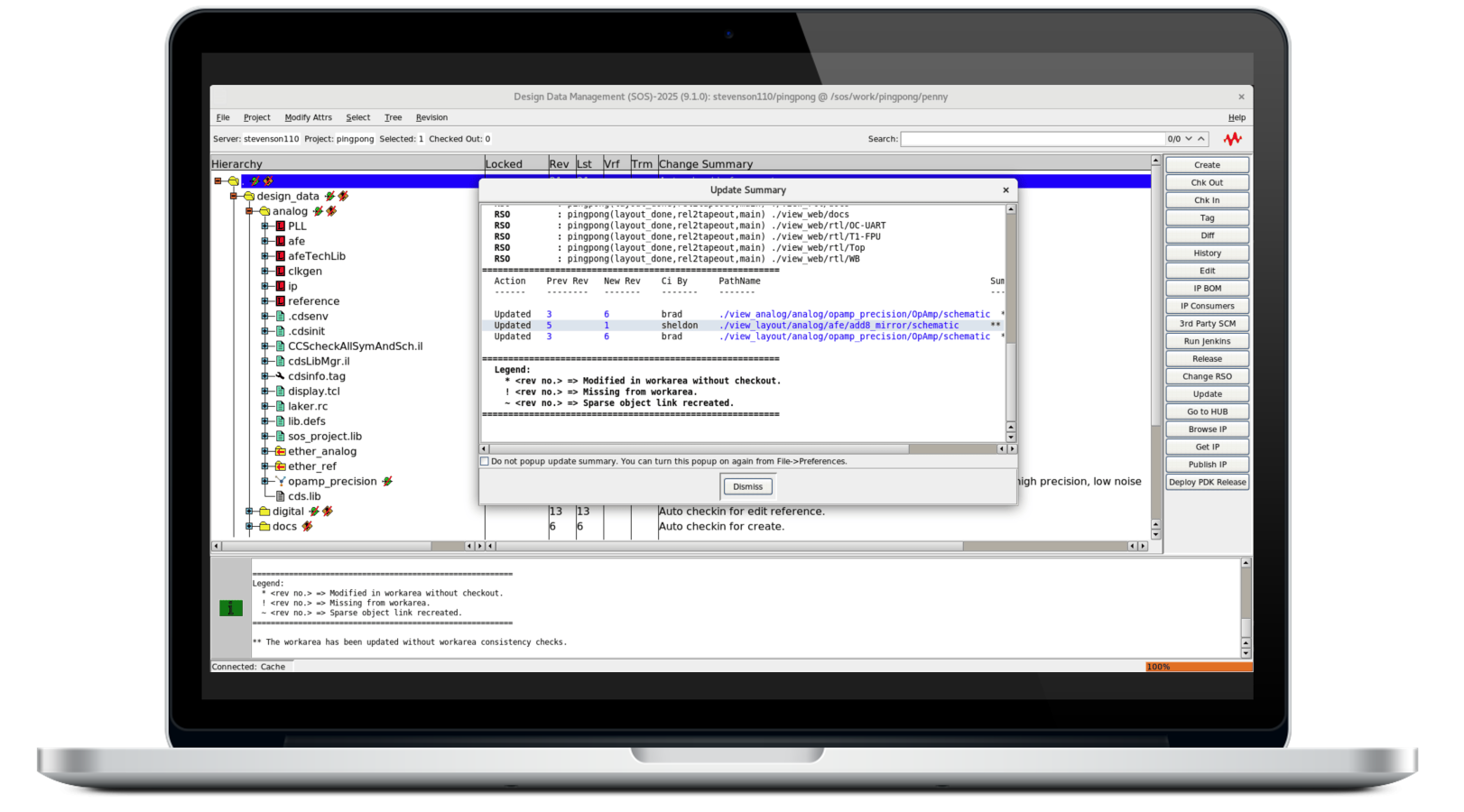 Screenshot of SOS Core