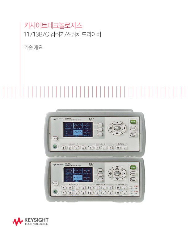 애질런트 11713B/C 감쇠기/스위치 드라이버