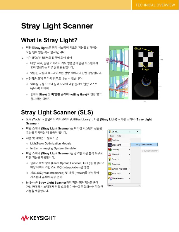 Stray Light Scanner
