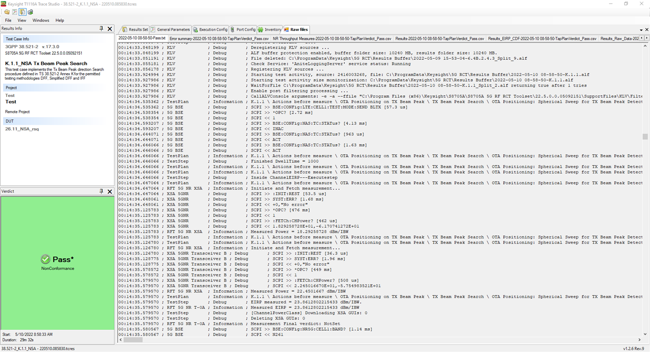 Log Viewer - Design Verifcation Test Software