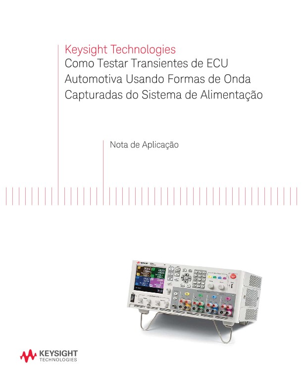 Automotive ECU Transient Testing Using Captured Power System Waveforms 