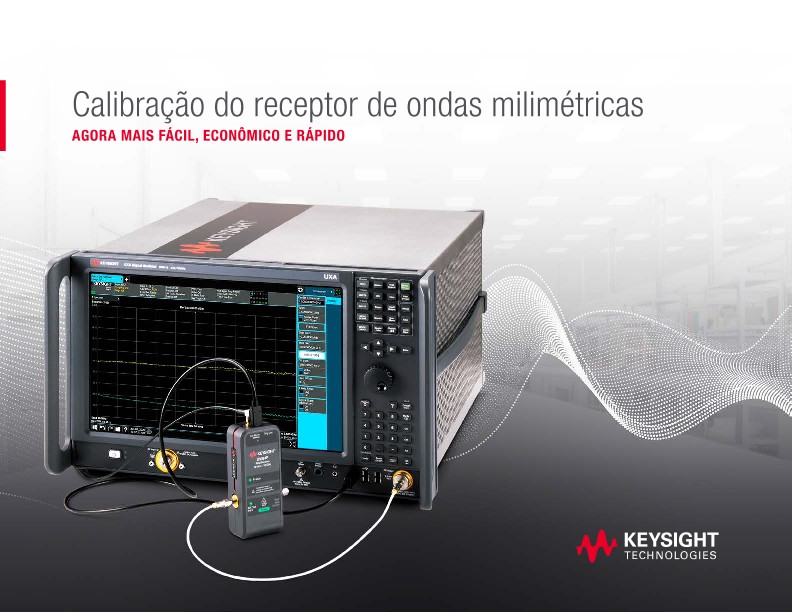 Calibração do receptor de ondas milimétricas agora mais fácil, econômico e rápido