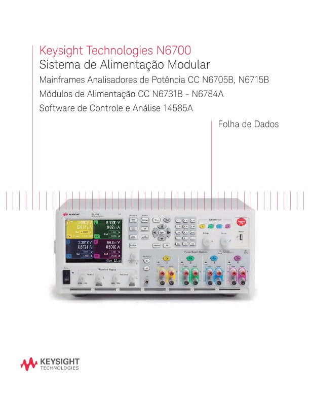 Família de Sistema de Alimentação Modular - Folha de Dados