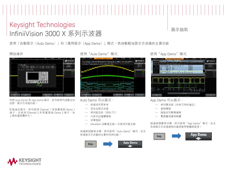 InfiniiVision 3000 X-Series Oscilloscopes 
