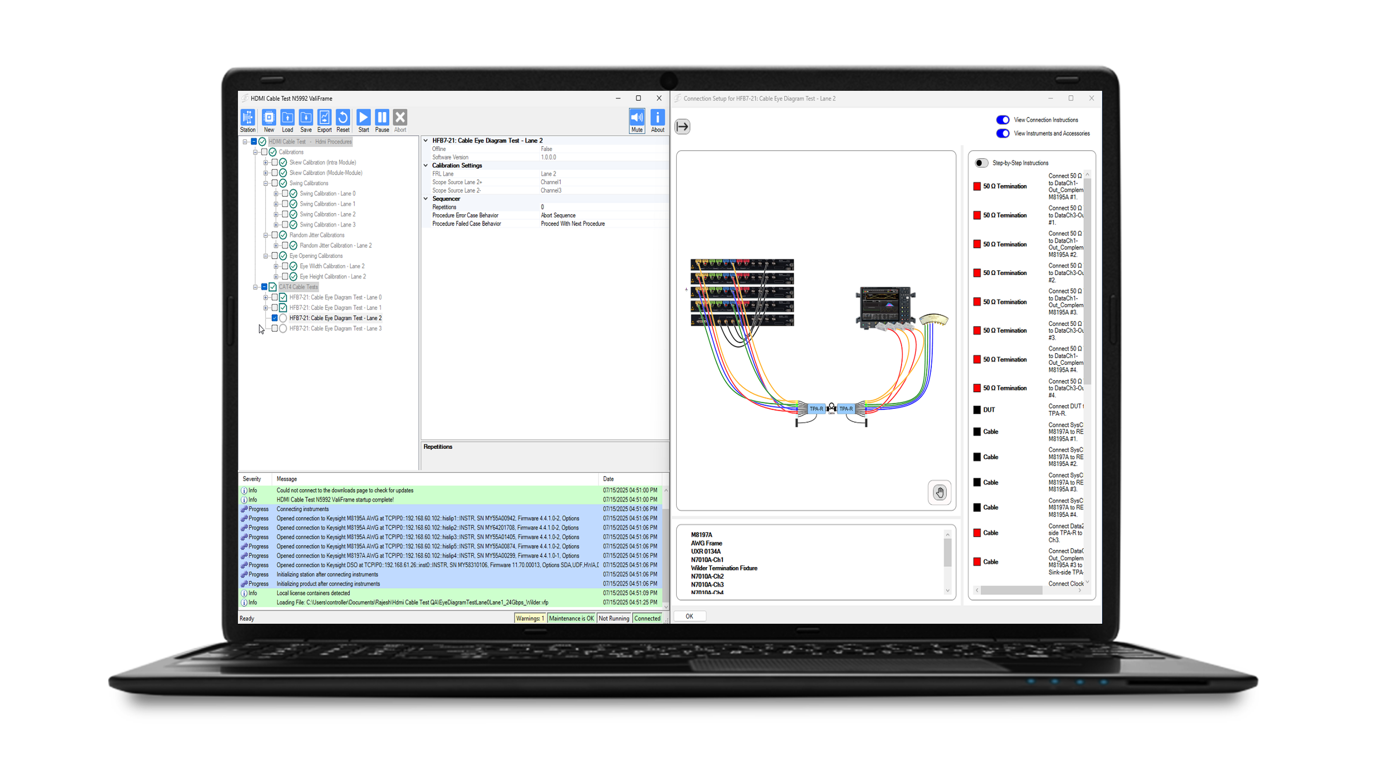 N5992HPCD Cable Software PC Screenshot