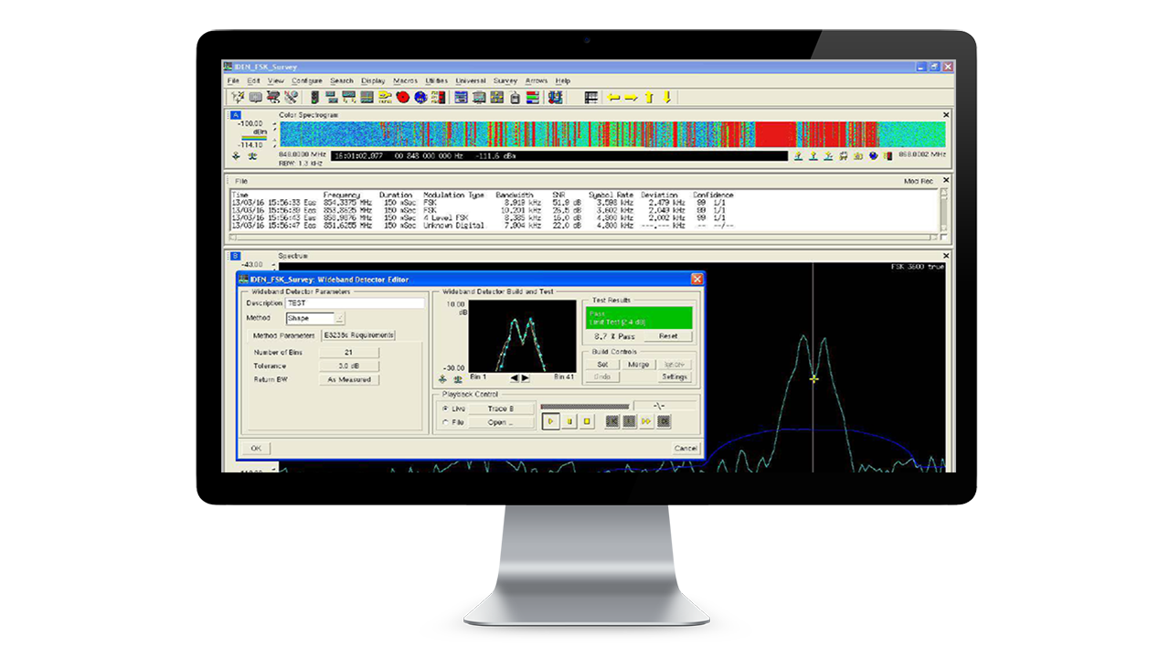 Spectrum Monitoring Software